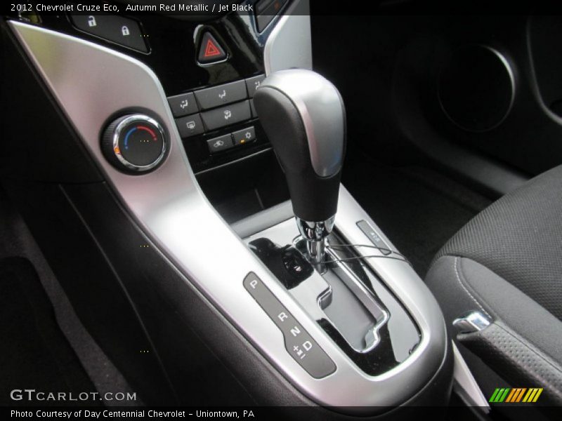 Autumn Red Metallic / Jet Black 2012 Chevrolet Cruze Eco