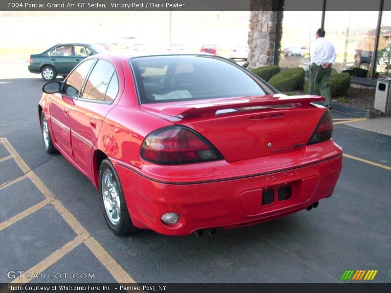 Victory Red / Dark Pewter 2004 Pontiac Grand Am GT Sedan