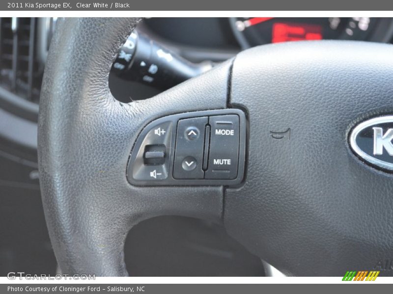 Controls of 2011 Sportage EX