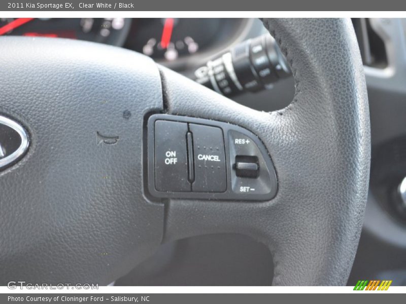 Controls of 2011 Sportage EX