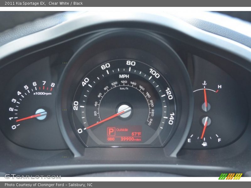  2011 Sportage EX EX Gauges
