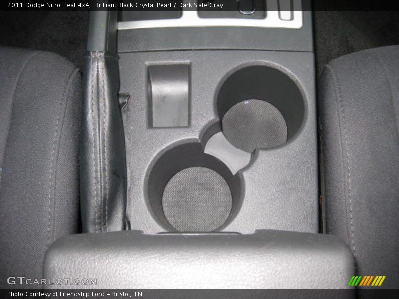 Brilliant Black Crystal Pearl / Dark Slate Gray 2011 Dodge Nitro Heat 4x4