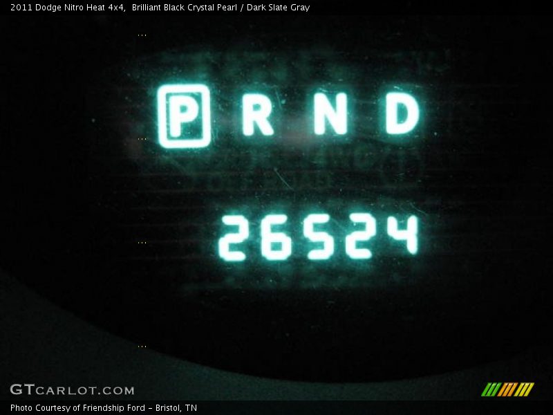 Brilliant Black Crystal Pearl / Dark Slate Gray 2011 Dodge Nitro Heat 4x4