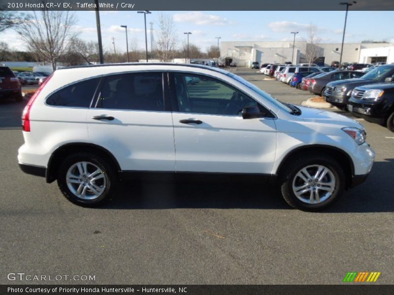 Taffeta White / Gray 2010 Honda CR-V EX