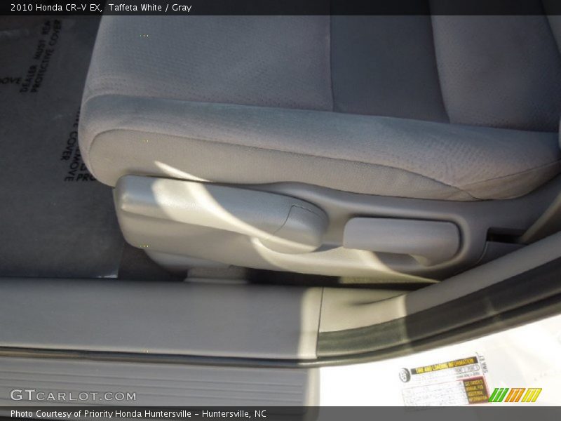 Taffeta White / Gray 2010 Honda CR-V EX