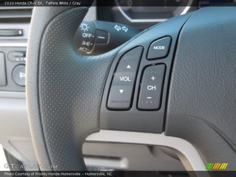 Taffeta White / Gray 2010 Honda CR-V EX