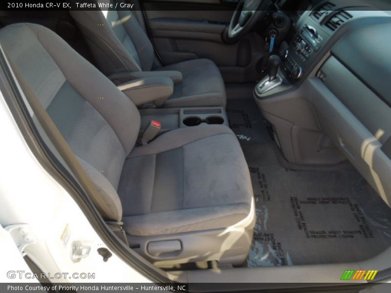 Taffeta White / Gray 2010 Honda CR-V EX