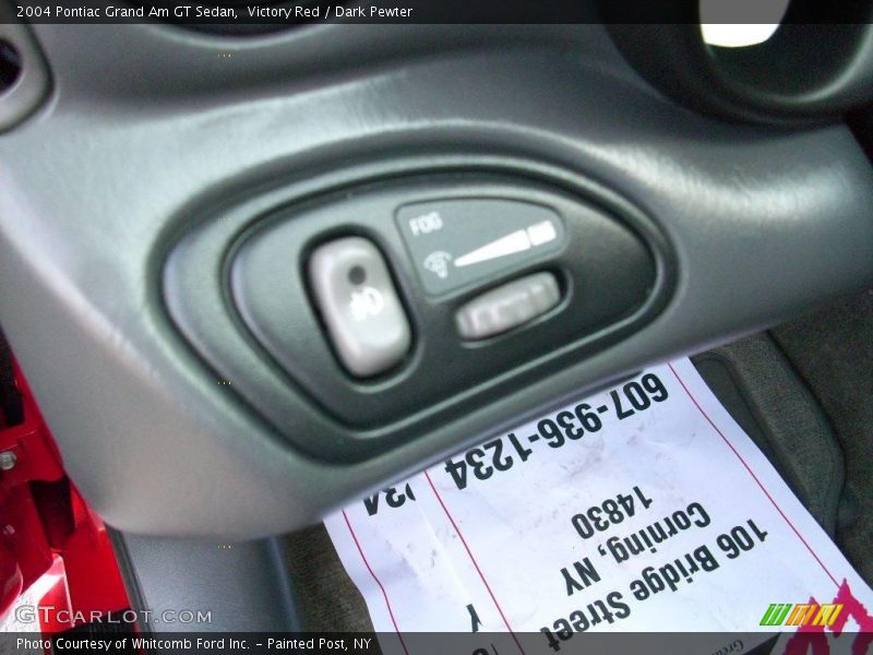 Victory Red / Dark Pewter 2004 Pontiac Grand Am GT Sedan