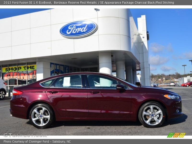  2013 Fusion SE 1.6 EcoBoost Bordeaux Reserve Red Metallic