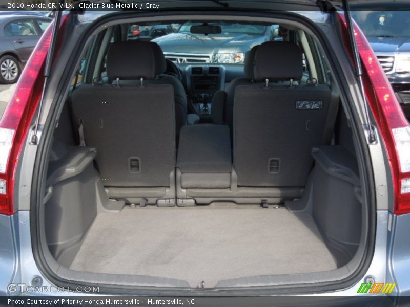 Glacier Blue Metallic / Gray 2010 Honda CR-V LX