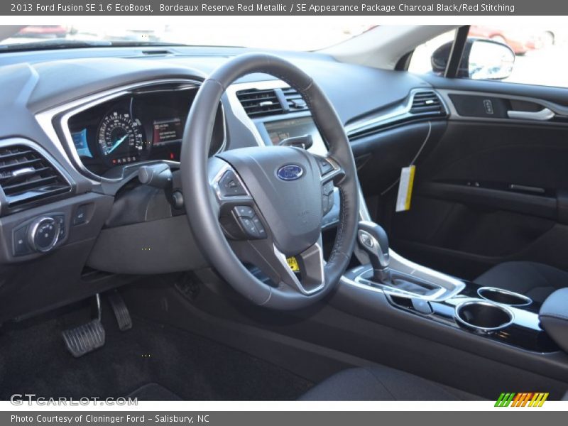 Bordeaux Reserve Red Metallic / SE Appearance Package Charcoal Black/Red Stitching 2013 Ford Fusion SE 1.6 EcoBoost