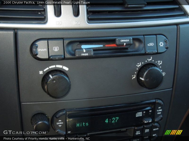 Controls of 2006 Pacifica 