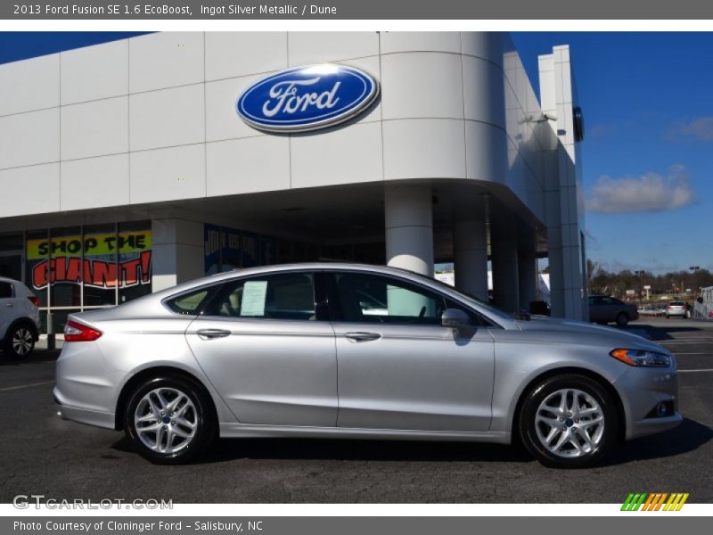  2013 Fusion SE 1.6 EcoBoost Ingot Silver Metallic