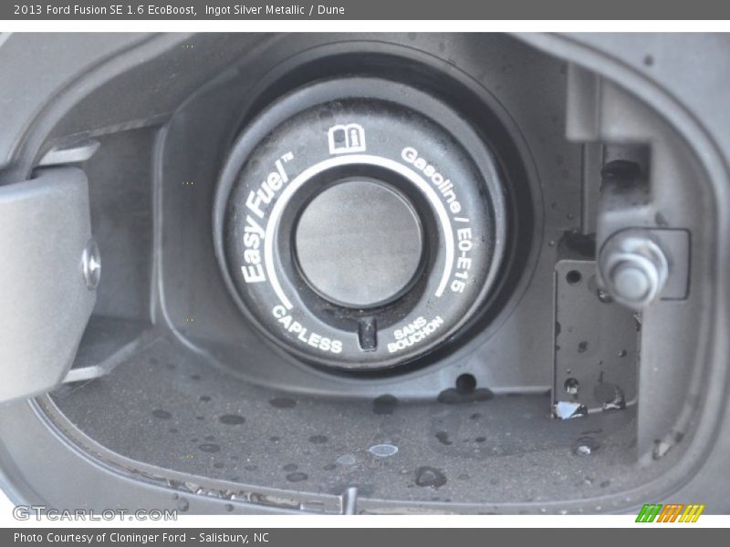 Ingot Silver Metallic / Dune 2013 Ford Fusion SE 1.6 EcoBoost