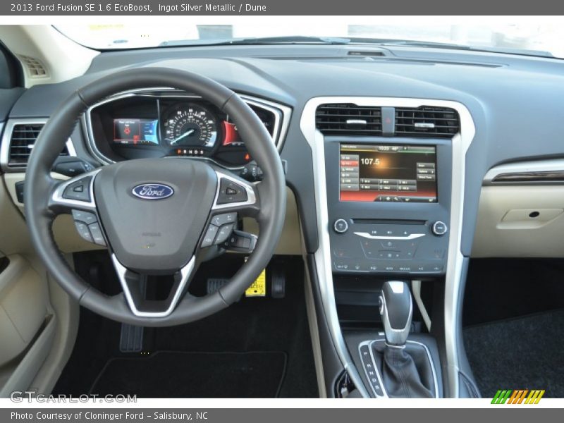 Dashboard of 2013 Fusion SE 1.6 EcoBoost