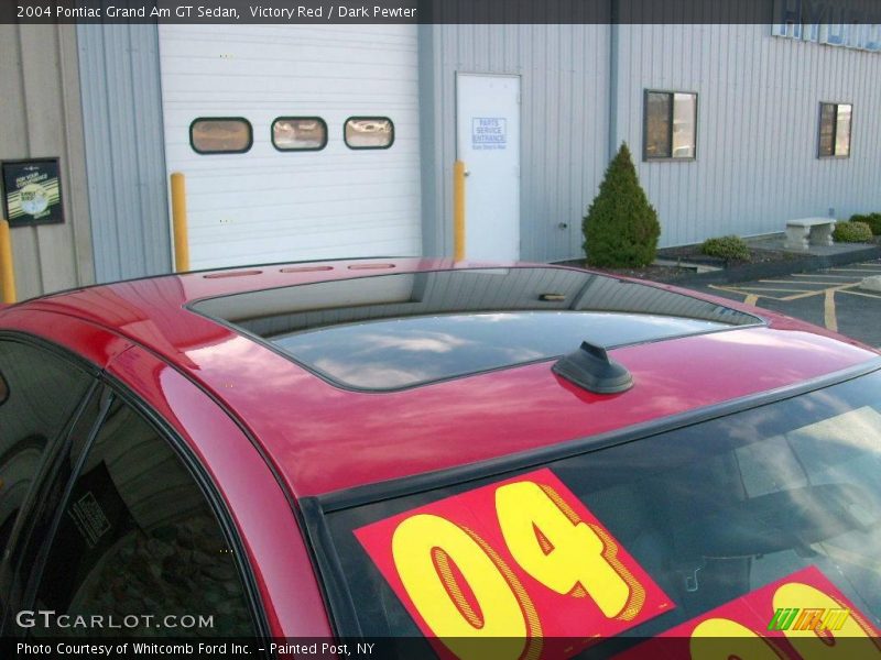 Victory Red / Dark Pewter 2004 Pontiac Grand Am GT Sedan