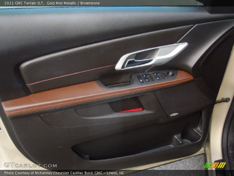 Gold Mist Metallic / Brownstone 2011 GMC Terrain SLT