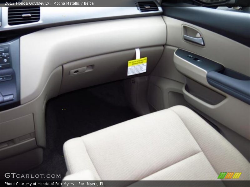 Mocha Metallic / Beige 2013 Honda Odyssey LX