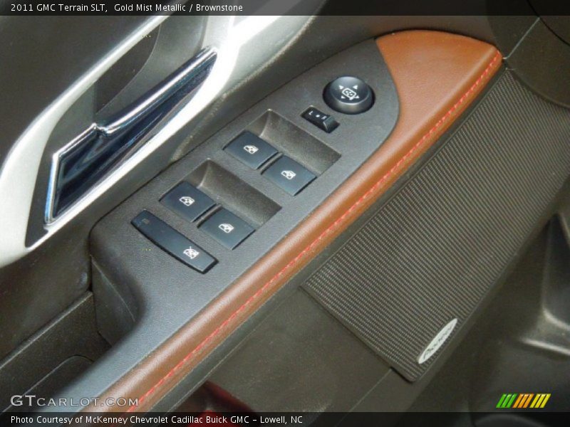 Gold Mist Metallic / Brownstone 2011 GMC Terrain SLT