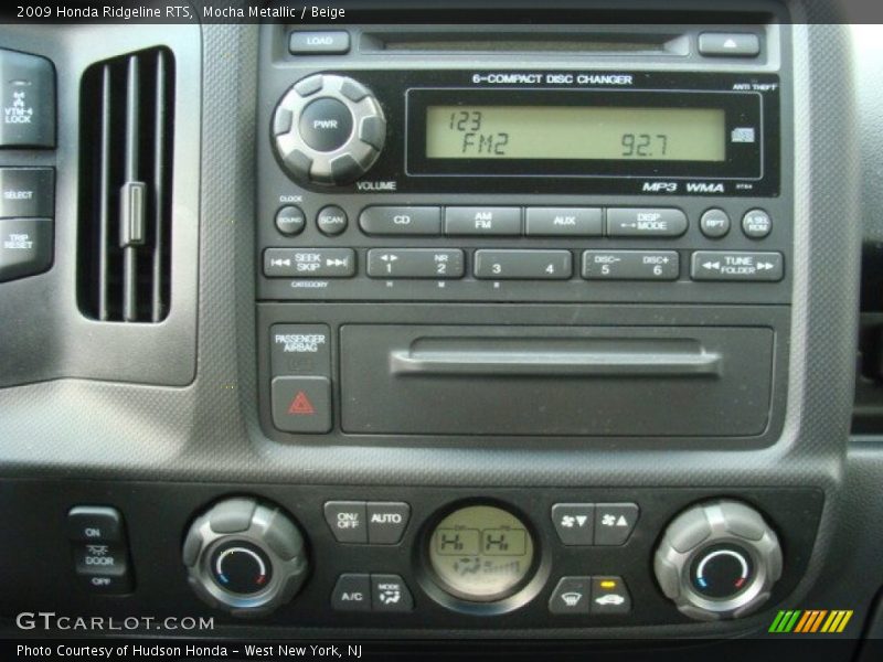 Audio System of 2009 Ridgeline RTS
