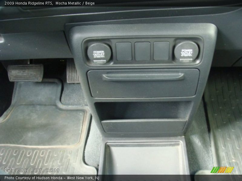 Mocha Metallic / Beige 2009 Honda Ridgeline RTS