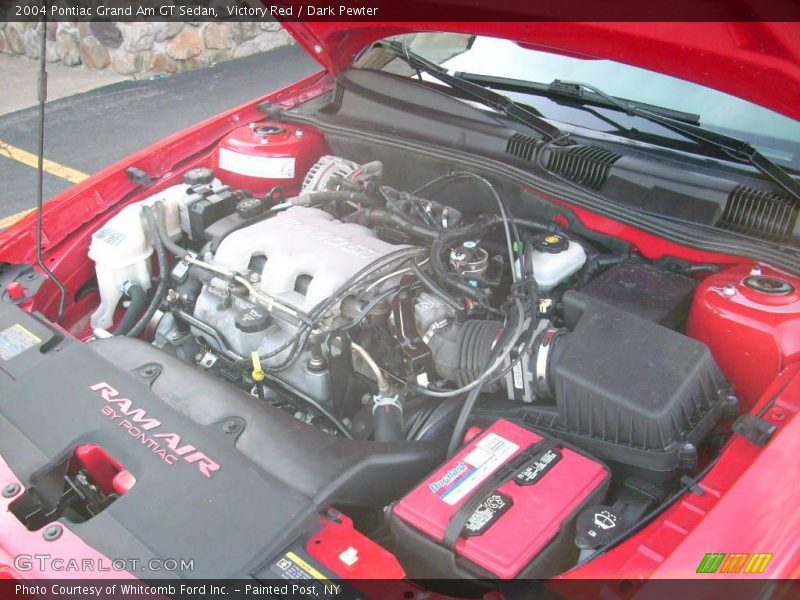 Victory Red / Dark Pewter 2004 Pontiac Grand Am GT Sedan