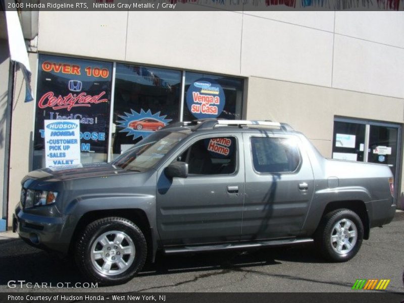Nimbus Gray Metallic / Gray 2008 Honda Ridgeline RTS
