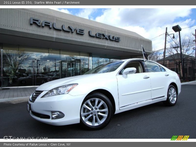 Starfire White Pearl / Parchment 2011 Lexus ES 350