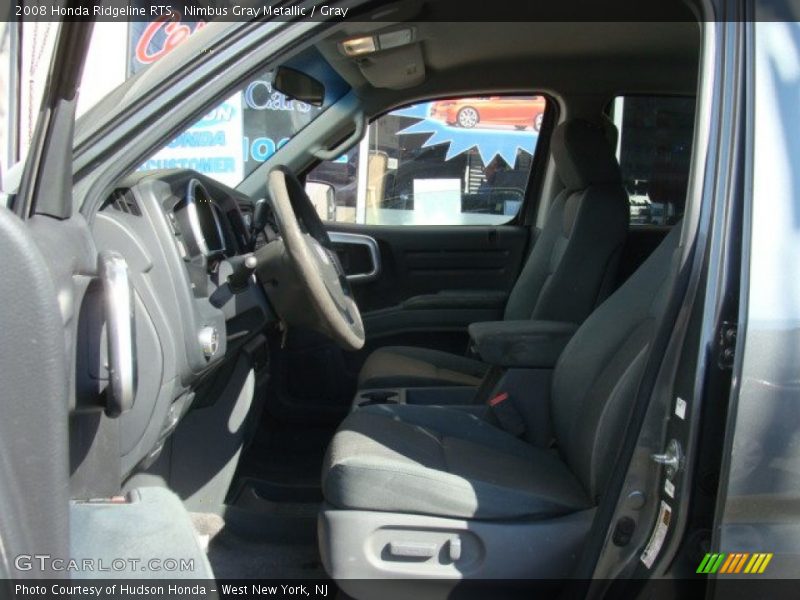 Nimbus Gray Metallic / Gray 2008 Honda Ridgeline RTS