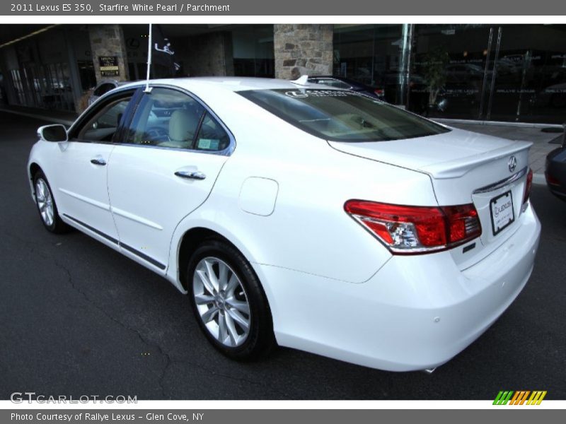 Starfire White Pearl / Parchment 2011 Lexus ES 350