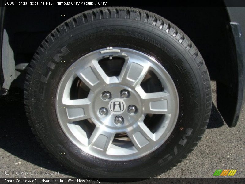 Nimbus Gray Metallic / Gray 2008 Honda Ridgeline RTS