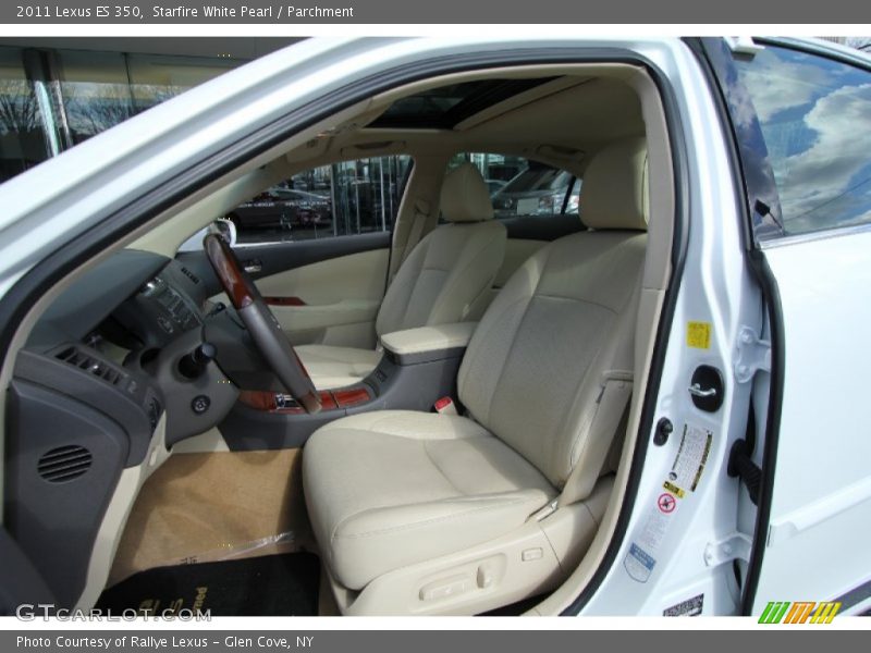 Starfire White Pearl / Parchment 2011 Lexus ES 350