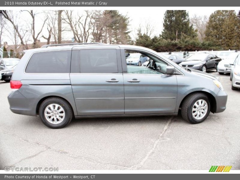 Polished Metal Metallic / Gray 2010 Honda Odyssey EX-L