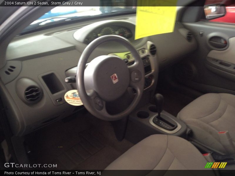 Storm Grey / Grey 2004 Saturn ION 2 Sedan