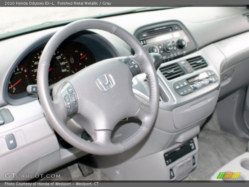 Polished Metal Metallic / Gray 2010 Honda Odyssey EX-L