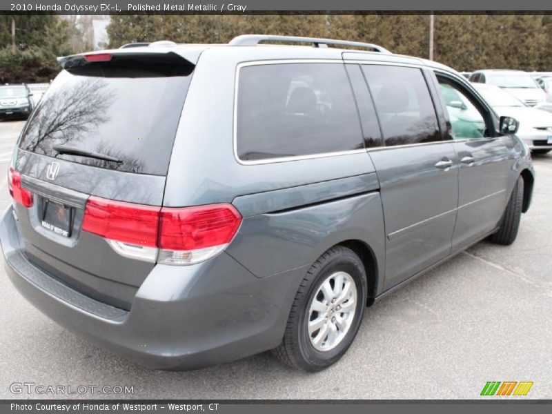 Polished Metal Metallic / Gray 2010 Honda Odyssey EX-L