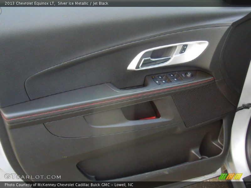Silver Ice Metallic / Jet Black 2013 Chevrolet Equinox LT