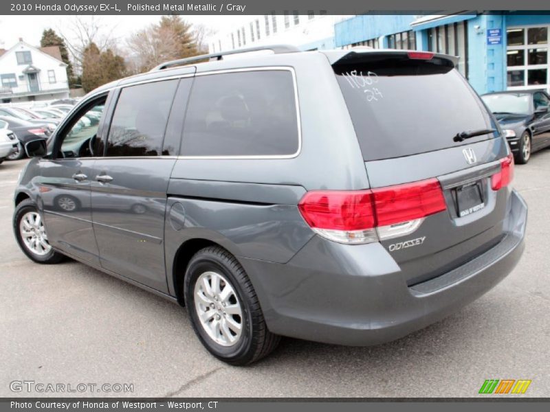 Polished Metal Metallic / Gray 2010 Honda Odyssey EX-L