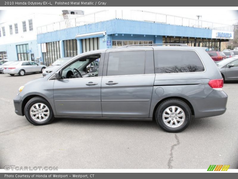 Polished Metal Metallic / Gray 2010 Honda Odyssey EX-L