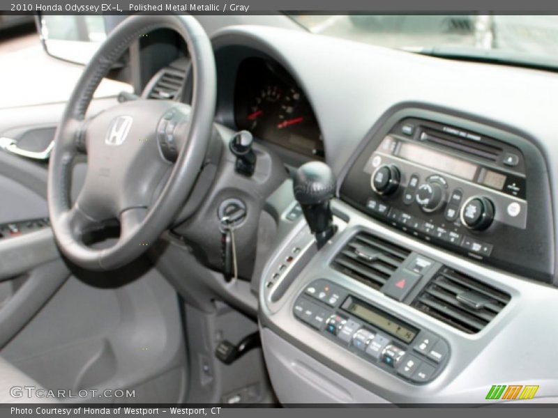 Polished Metal Metallic / Gray 2010 Honda Odyssey EX-L