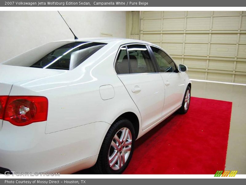 Campanella White / Pure Beige 2007 Volkswagen Jetta Wolfsburg Edition Sedan