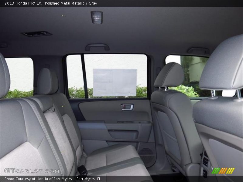 Polished Metal Metallic / Gray 2013 Honda Pilot EX