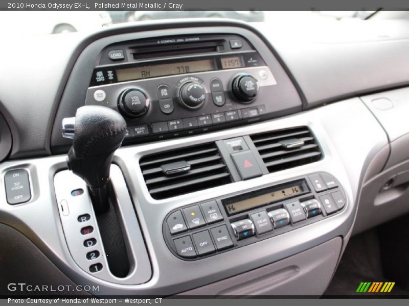 Polished Metal Metallic / Gray 2010 Honda Odyssey EX-L