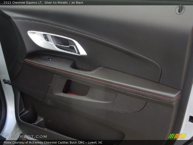 Silver Ice Metallic / Jet Black 2013 Chevrolet Equinox LT