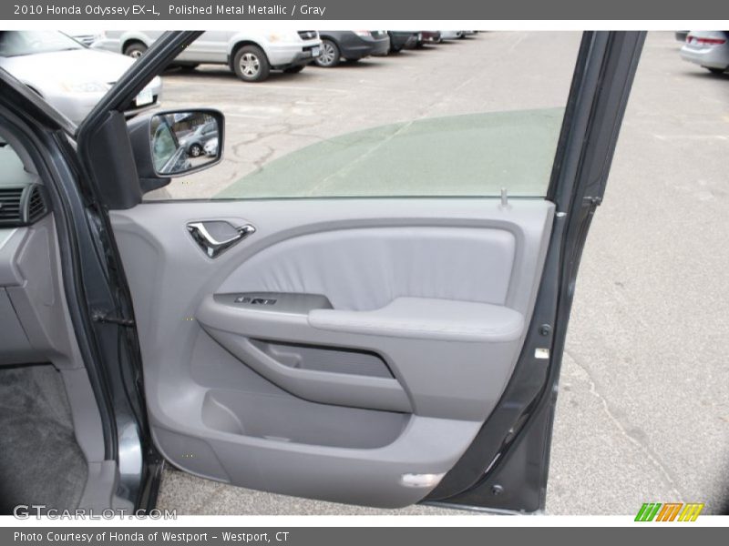 Polished Metal Metallic / Gray 2010 Honda Odyssey EX-L