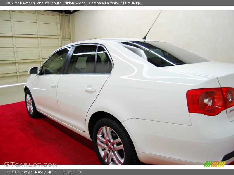 Campanella White / Pure Beige 2007 Volkswagen Jetta Wolfsburg Edition Sedan