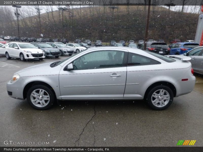 Ultra Silver Metallic / Gray 2007 Chevrolet Cobalt LT Coupe
