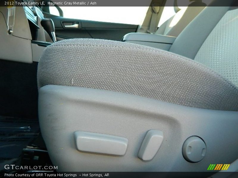 Magnetic Gray Metallic / Ash 2012 Toyota Camry LE