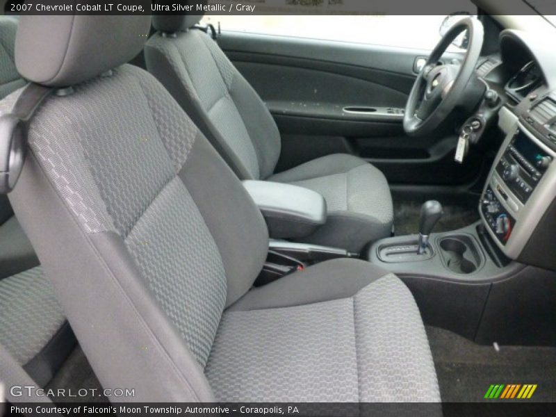 Front Seat of 2007 Cobalt LT Coupe