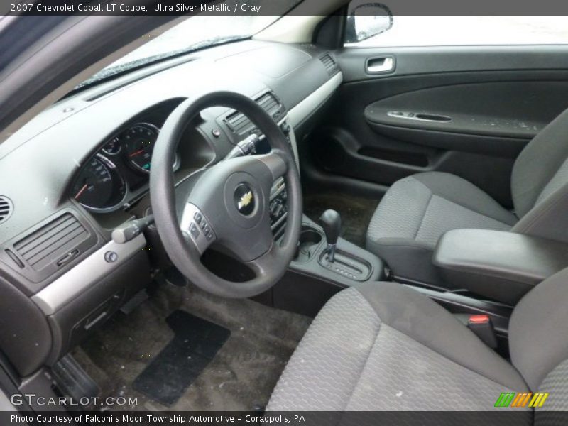  2007 Cobalt LT Coupe Gray Interior